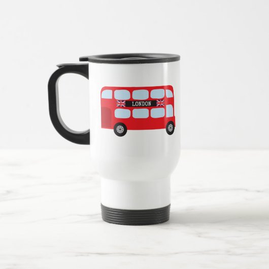 London-doppelstöckiger Bus Reisebecher (Links)
