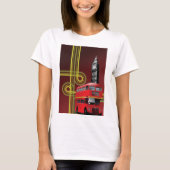 London Double Decker Bus T - Shirt (Vorderseite)