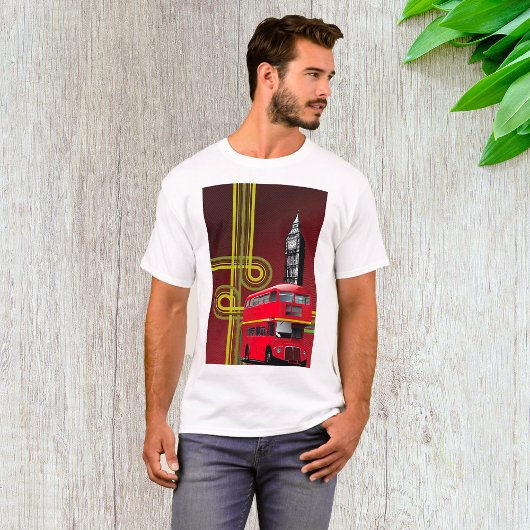 London Double Decker Bus T - Shirt