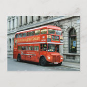 London Doubledecker Bus Postkarte (Vorderseite)