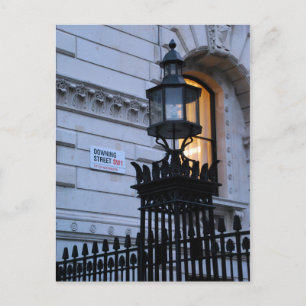 London - Downing Street Postkarte