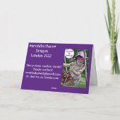 London Dragon Karte (Rückseite)