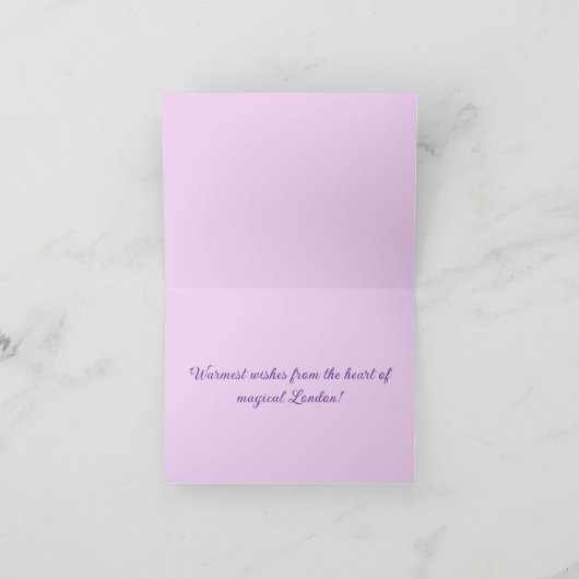 London Dreams Greeting Card Karte (Innenseite)