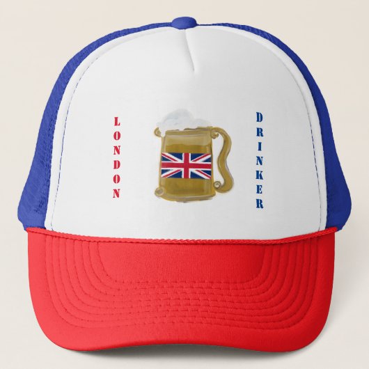 LONDON DRINKER TRUCKERKAPPE (Vorderseite)