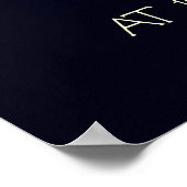 London Edinburgh Locomotive Vintages Poster (Ecke)