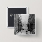 London-Elendsviertel, 1899 Button (Vorne & Hinten)