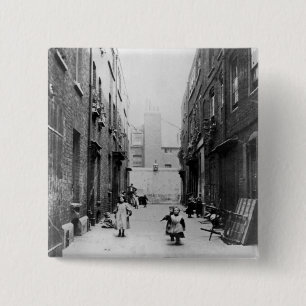 London-Elendsviertel, 1899 Button