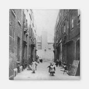 London-Elendsviertel, 1899 Magnet