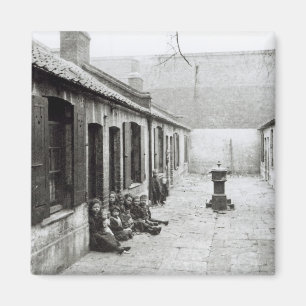 London-Elendsviertel Magnet