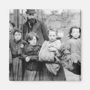 London-Elendsviertel Magnet