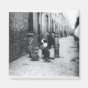 London-Elendsviertel Magnet