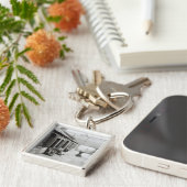 London-Elendsviertel Schlüsselanhänger (Seite)