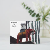 London Elephant & Castle Postcard Postkarte (Stehend Vorderseite)
