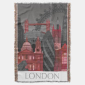 London Elevations by Night - Red Decke (Vorderseite Vertikal)
