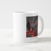 London Elevations by Night - Red Jumbo-Tasse (Vorderseite Rechts)