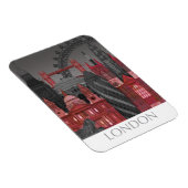 London Elevations by Night - Red Magnet (Rechte Seite)