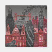 London Elevations by Night - Red Magnet (Vorne)