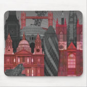 London Elevations by Night - Red Mousepad (Vorne)