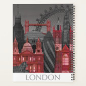 London Elevations by Night - Red Planer (Rückseite)