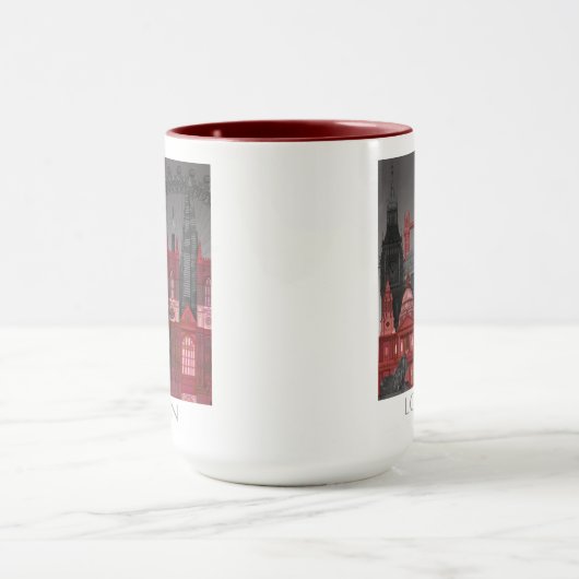 London Elevations by Night - Red Tasse (Zentrum)