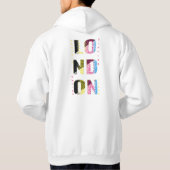 London en multicolores hoodie (Rückseite)