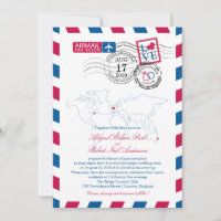 London England Airmail | Hochzeit