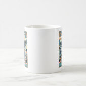 London England Art Deco Kaffeetasse (Mittel)