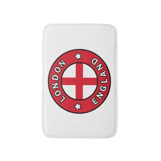 London England Badematte (Vorderseite Vertikal)