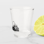 London England berühmte Städte Skyline Shot Glass Schnapsglas (Rechts)