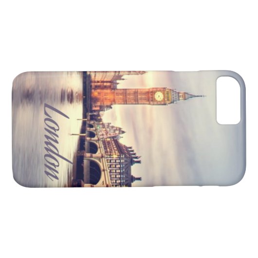 London England Big Ben Case-Mate iPhone Hülle (Rückseite (Horizontal))