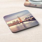 London England Big Ben Getränkeuntersetzer (Linke Seite)