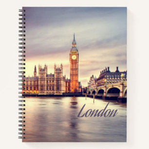 London England Big Ben Notizblock