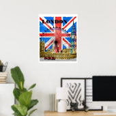 London England Big Ben Poster (Heimbüro)