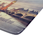 London England Big Ben Schneidebrett (Ecke)