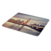 London England Big Ben Schneidebrett (Ecke)