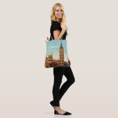 London England Big Ben Vintage Travel Tasche (Am Model)