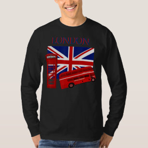 London England Britische Union Jack Flag Flag M T-Shirt