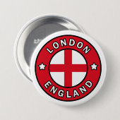 London England Button (Vorne & Hinten)