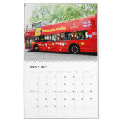 LONDON ENGLAND CALENDAR KALENDER (Mär 2027)