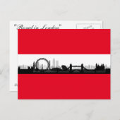 London England City Skyline Foto Picture Postcard Postkarte (Vorne/Hinten)