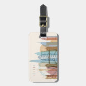 London, England| City Skyline Gepäckanhänger (Vorderseite vertikal)