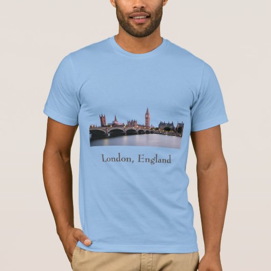 London, England City T-Shirt (Vorderseite)