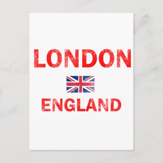 London England Designs Postkarte (Vorderseite)