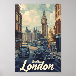 London England Fantastischer Reiseort Poster