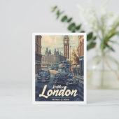 London England Fantastischer Reiseort Postkarte (Stehend Vorderseite)
