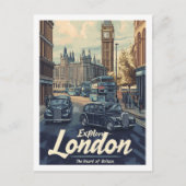 London England Fantastischer Reiseort Postkarte (Vorderseite)