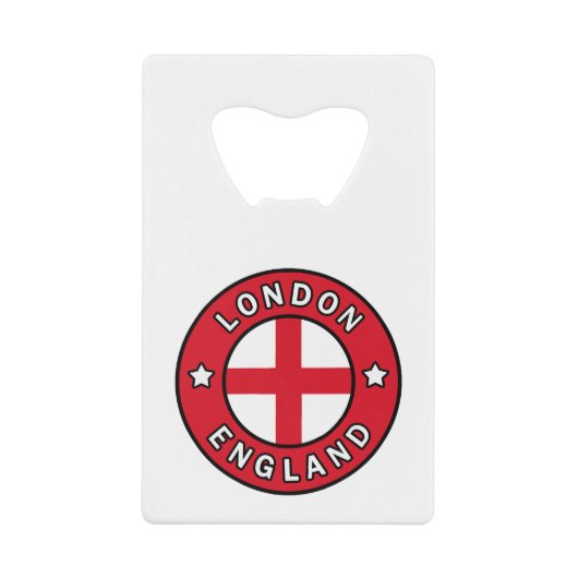London England Geldbeutel Flaschenöffner (Vorderseite)