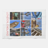 London, England Geschirrtuch (Horizontal)