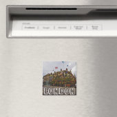 London England Great Britain Architecture Pub Magnet (In Situ (Geschirrspüler))