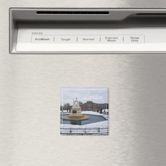 London England Great Britain Architecture Winter Magnet (In Situ (Geschirrspüler))